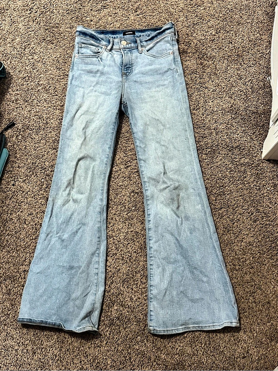 Express Denim - Express Women's mid rise bootcut/70s flare Jeans in Blue